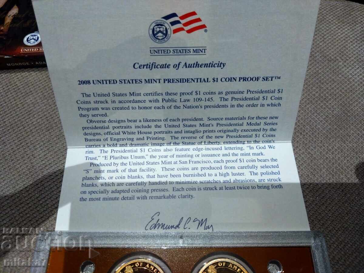 Σετ νομισμάτων 2008, ΗΠΑ - 5