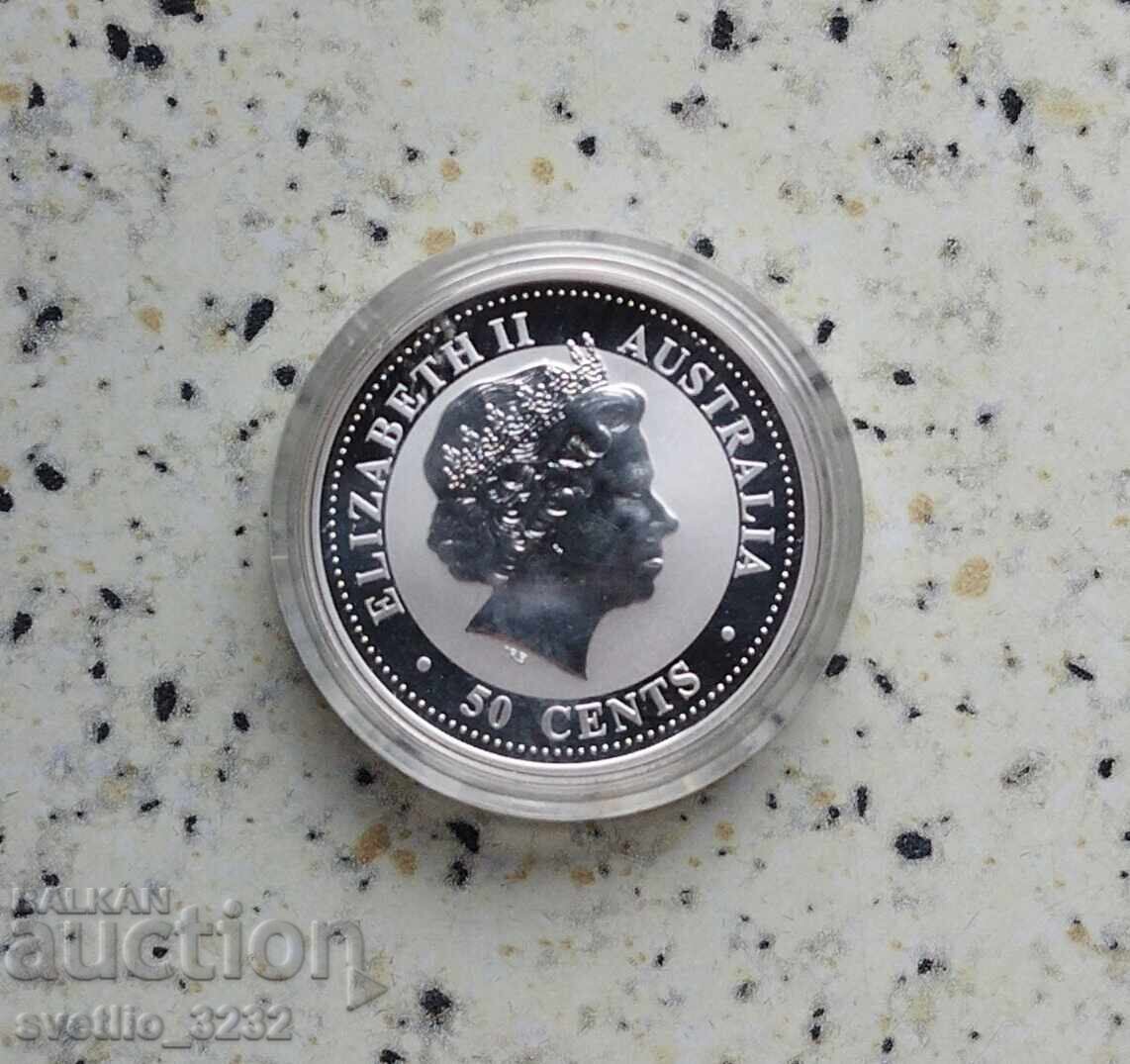 Argint 1/2 OZ 2006 Câine cu preț € 100.00 | 195.58 BGN Argint 1/2 OZ 2006 Câine cu preț € 100.00 | 195.58 BGN