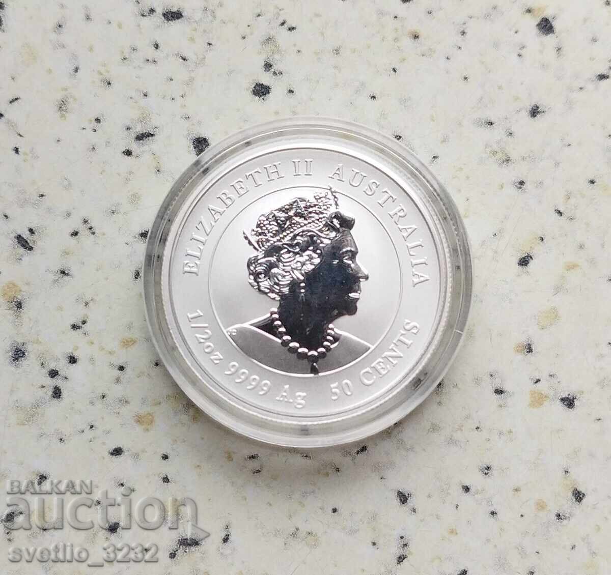 Ασήμι 1/2 OZ 2022 Τίγρης με τιμή € 75.00 | 146.69 BGN