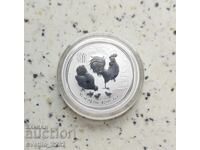 Сребро 1/2 OZ 2017 Петел