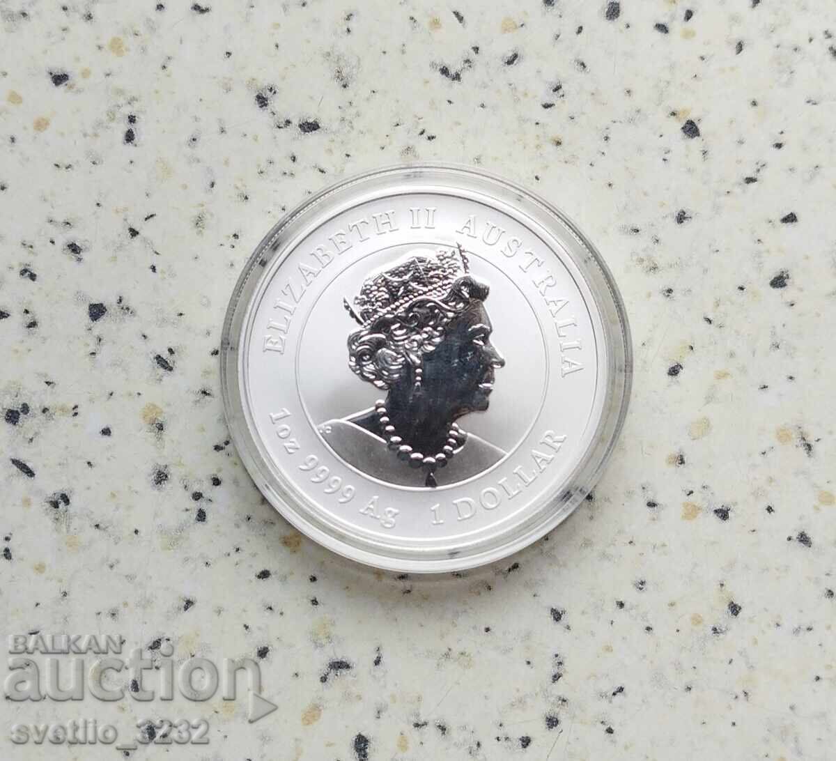 Сребро 1 OZ 2020 Мишка с цена € 120.00 | 234.70 лв.