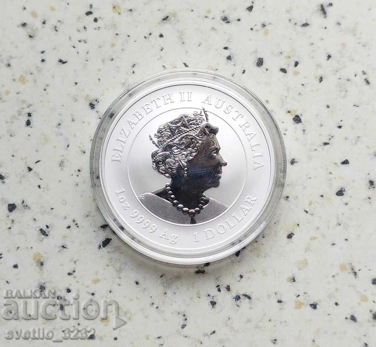 Silver 1 OZ 2022 Tiger with price € 120.00 | 234.70 BGN