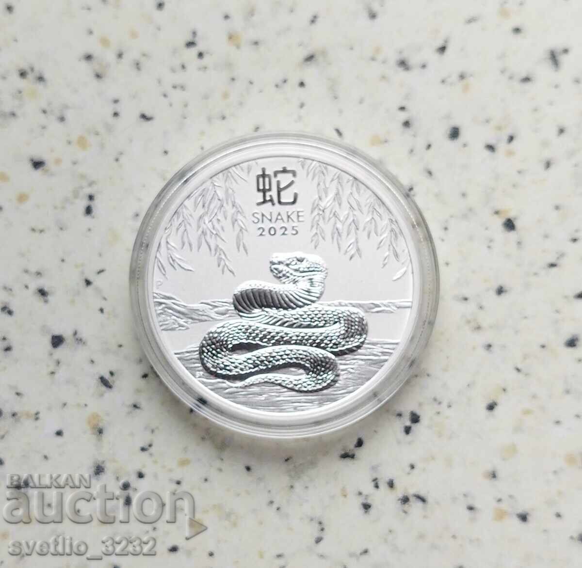 Silver 1 OZ 2025 Snake
