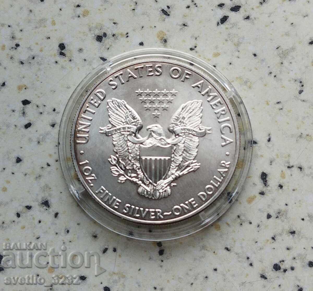 Ασήμι 1 OZ 2011 American Eagle με τιμή € 135.00 | 264.04 BGN