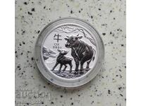 Сребро 2 OZ 2021 Бик