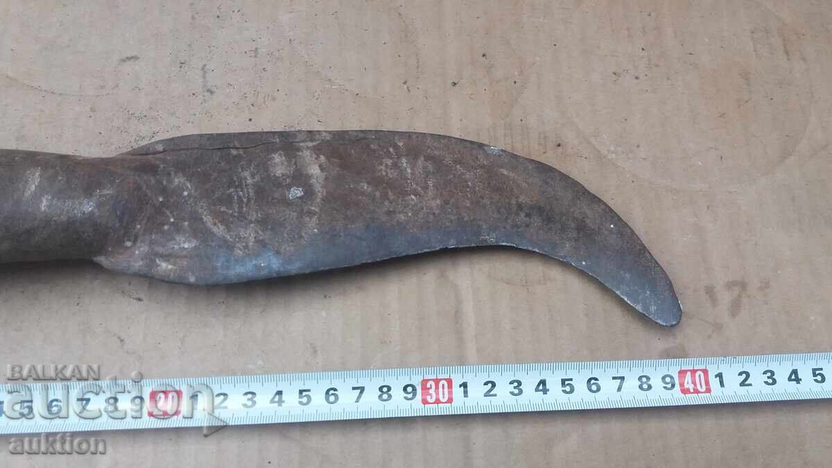 Δημοπρασία Σφυρήλατο αναγεννησιακό δρεπάνι για κλάδεμα θάμνων