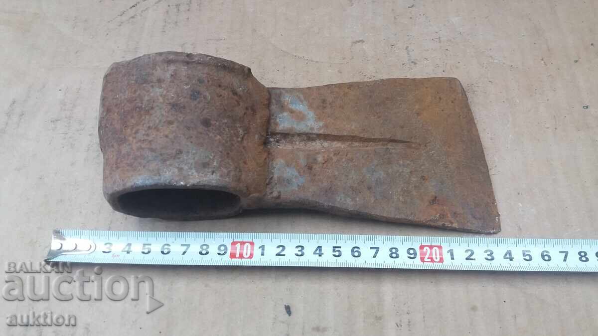 TOPOR VECHI MASIV, SECURĂ PENTRU LEMNE - 6 TOPOR VECHI MASIV, SECURĂ PENTRU LEMNE - 6