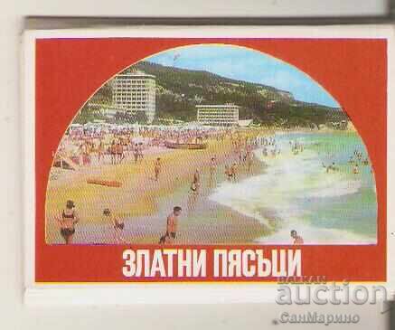 Картичка България Варна Златни пясъци Албумче мини Картичка България Варна Златни пясъци Албумче мини