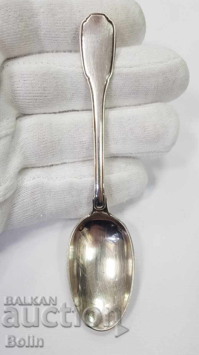 Колекционна сребърна лъжичка, лъжица Франция - 950 проба с цена € 53.00 | 103.66 лв. Колекционна сребърна лъжичка, лъжица Франция - 950 проба с цена € 53.00 | 103.66 лв.