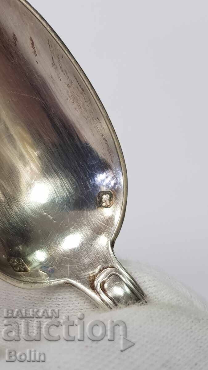 Аукцион Колекционна сребърна лъжичка, лъжица Франция - 950 проба Аукцион Колекционна сребърна лъжичка, лъжица Франция - 950 проба