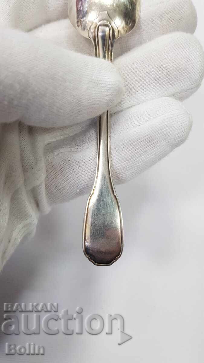 Колекционна сребърна лъжичка, лъжица Франция - 950 проба - 5 Колекционна сребърна лъжичка, лъжица Франция - 950 проба - 5