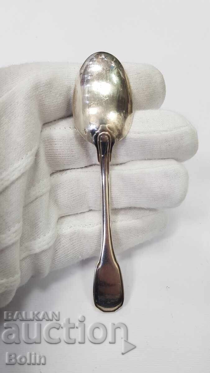 Колекционна сребърна лъжичка, лъжица Франция - 950 проба - 6 Колекционна сребърна лъжичка, лъжица Франция - 950 проба - 6