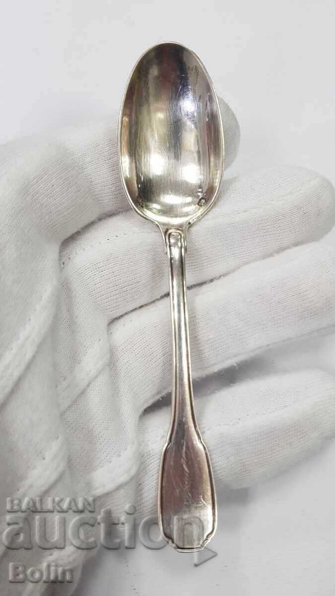 Колекционна сребърна лъжичка, лъжица Франция - 950 проба Колекционна сребърна лъжичка, лъжица Франция - 950 проба