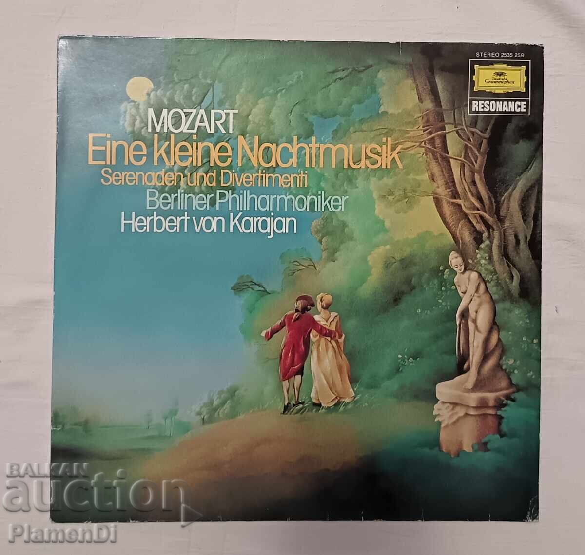 Δίσκος βινυλίου Β. Α. Μότσαρτ