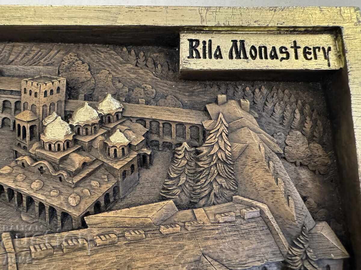 Licitație Sculptură în lemn „Mănăstirea Rila”