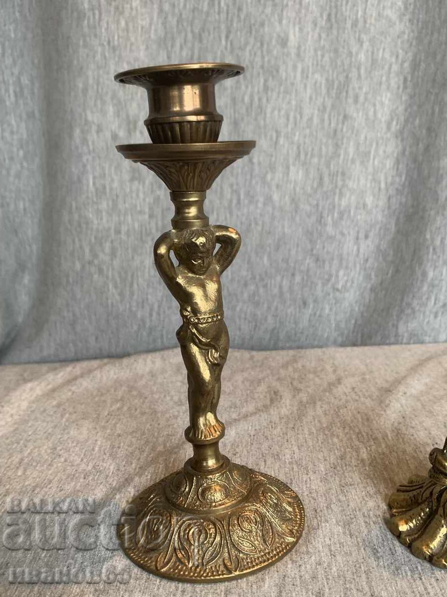 бронзови свещници - 5 бронзови свещници - 5