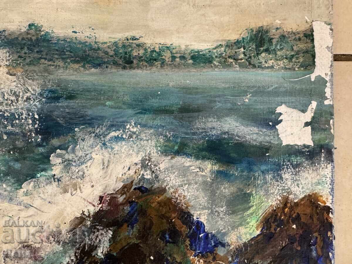 Tablou vechi de maestru - Mare - 6