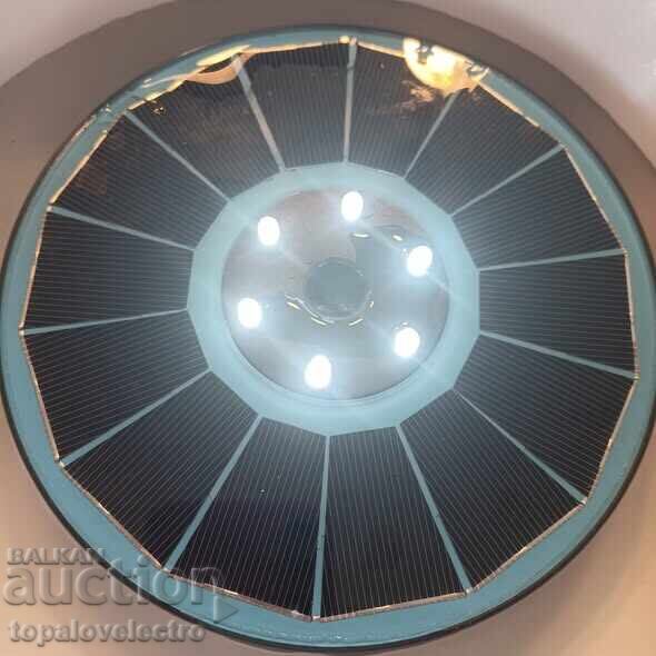 Соларен фонтан за градина, 3.5W, 8 дюзи, LED осветление - 5 Соларен фонтан за градина, 3.5W, 8 дюзи, LED осветление - 5