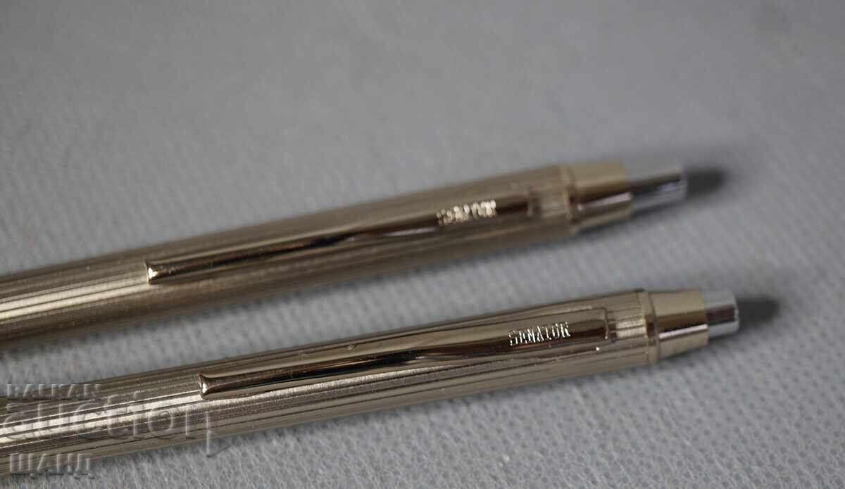 Livrarea SENATOR Set stilou și creion mecanic cu cutie Livrarea SENATOR Set stilou și creion mecanic cu cutie