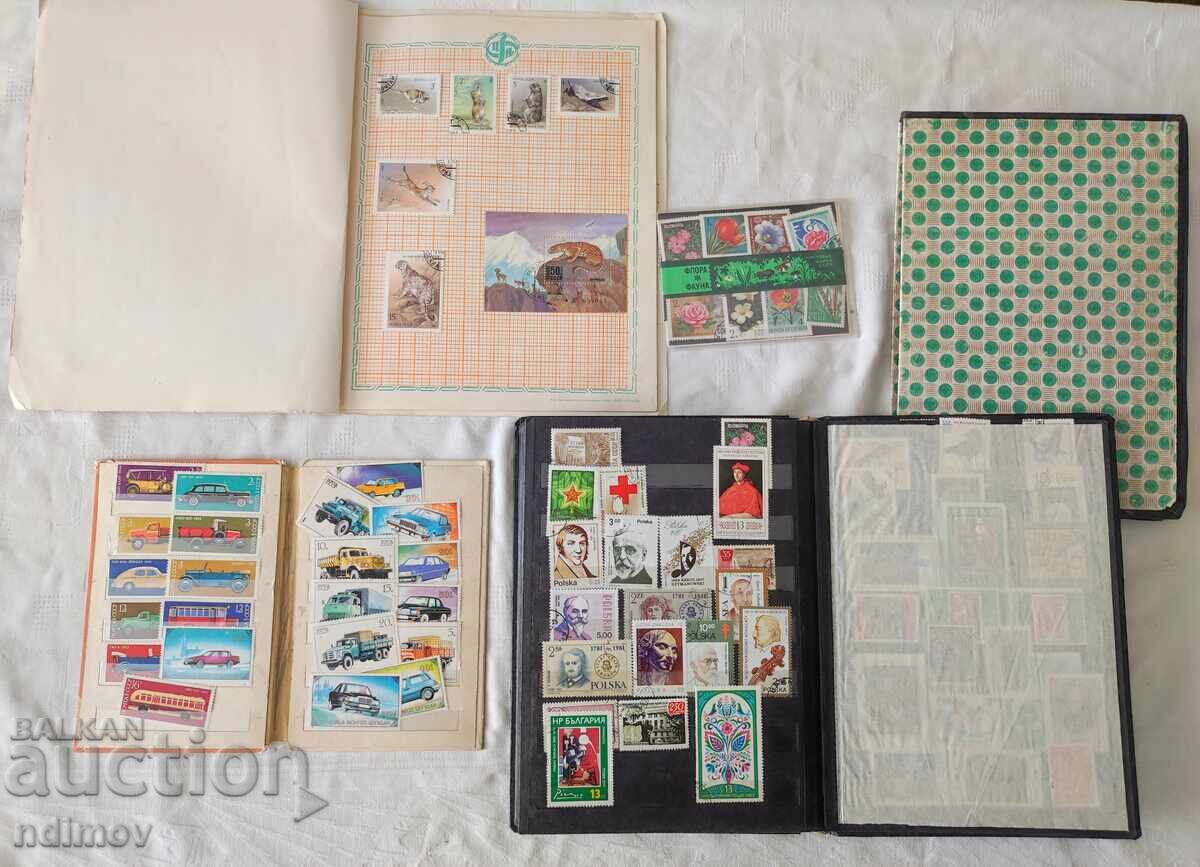 !!! ЛОТ КЛАСЬОРИ ПОЩЕНСКИ МАРКИ БЗЦ!!!