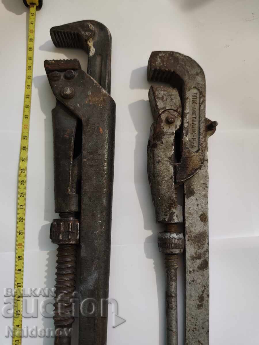 Лот тръбен ключ 2 бр. от Соца ТПК Металик с цена € 14.00 | 27.38 лв. Лот тръбен ключ 2 бр. от Соца ТПК Металик с цена € 14.00 | 27.38 лв.