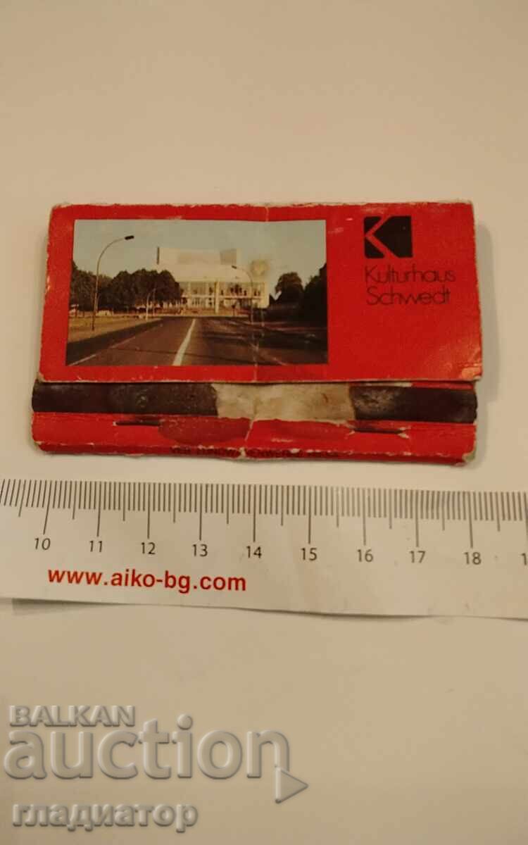 Παλιό διαφημιστικό σπίρτο με τιμή € 2.00 | 3.91 BGN Παλιό διαφημιστικό σπίρτο με τιμή € 2.00 | 3.91 BGN