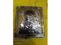 Icoană țaristă rusă pe metal