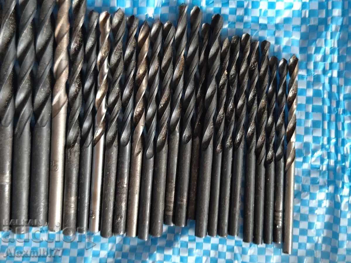 34 metal drill bits ø 3.5 - 10 with price € 2.50 | 4.89 BGN 34 metal drill bits ø 3.5 - 10 with price € 2.50 | 4.89 BGN