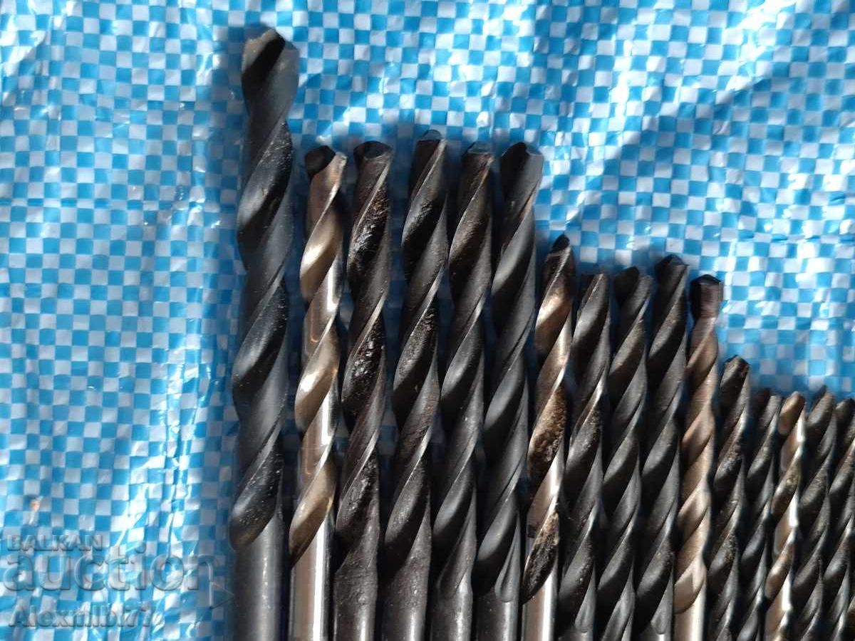 Auction 34 metal drill bits ø 3.5 - 10 Auction 34 metal drill bits ø 3.5 - 10
