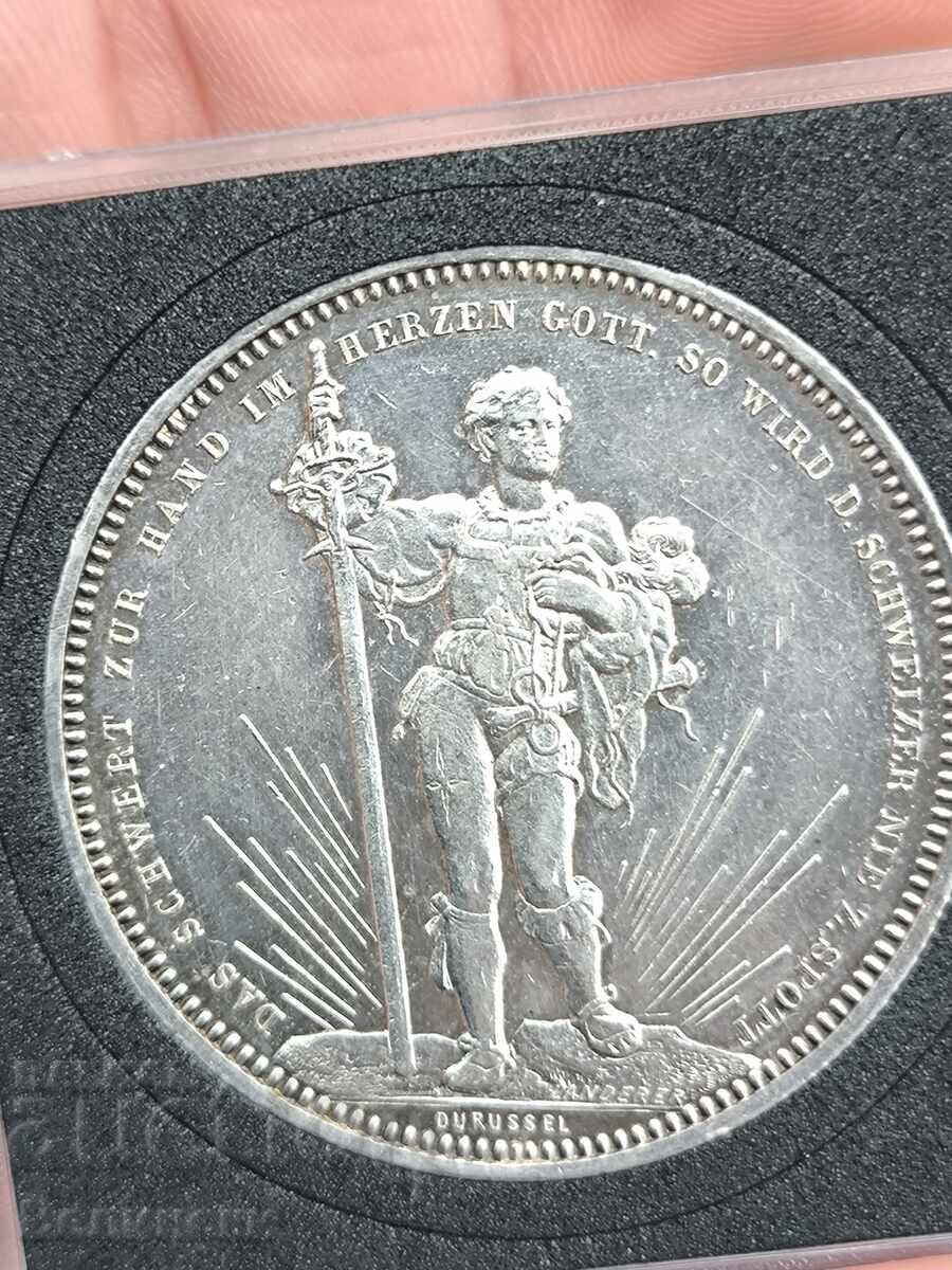 5 φράγκα Shooting Thaler 1879 Ελβετία 5 φράγκα Shooting Thaler 1879 Ελβετία