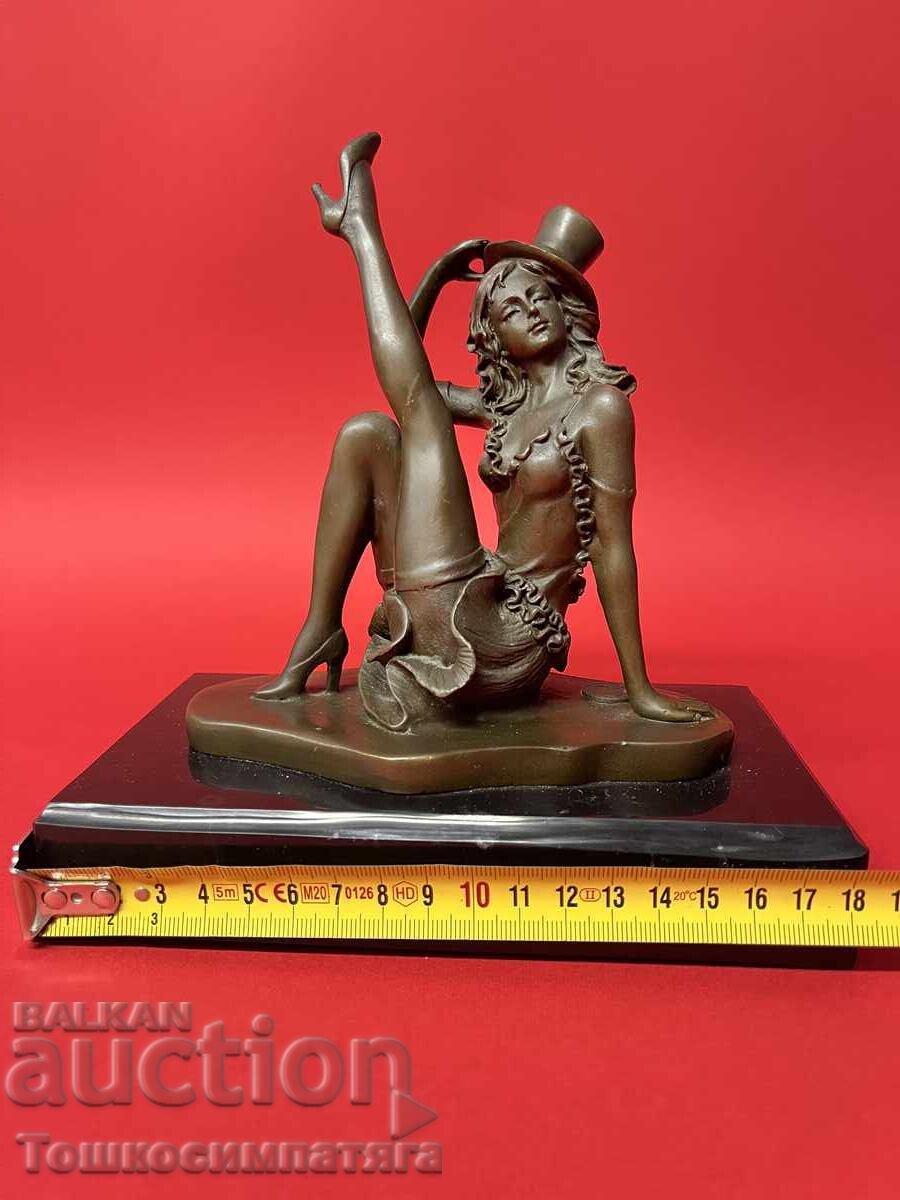 Χάλκινο άγαλμα κυρίας - Bronze Statue of a Lady - 7 Χάλκινο άγαλμα κυρίας - Bronze Statue of a Lady - 7