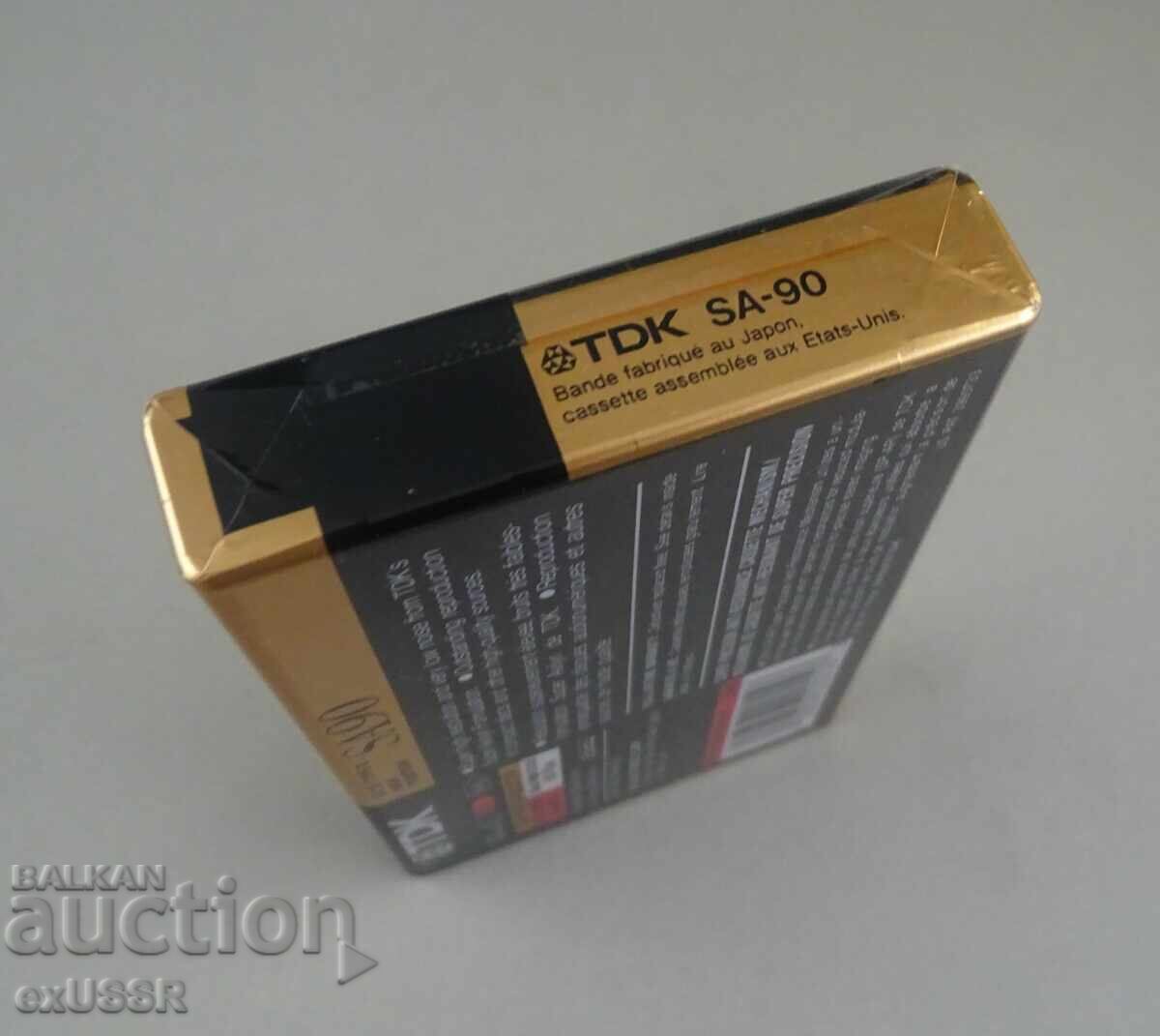 Delivery of Audio cassette tape TDK TDK SA90, sealed Delivery of Audio cassette tape TDK TDK SA90, sealed