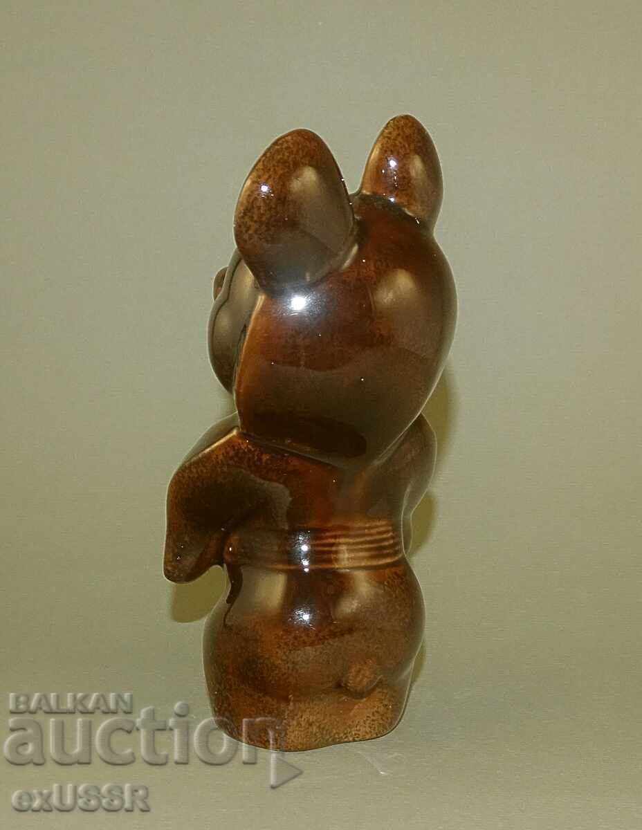 Livrarea Ursuleț de porțelan ceramic Mișa URSS