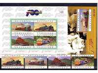 Тайланд   1997  Транспорт - Локомотиви   4 марки + 2 Блока**