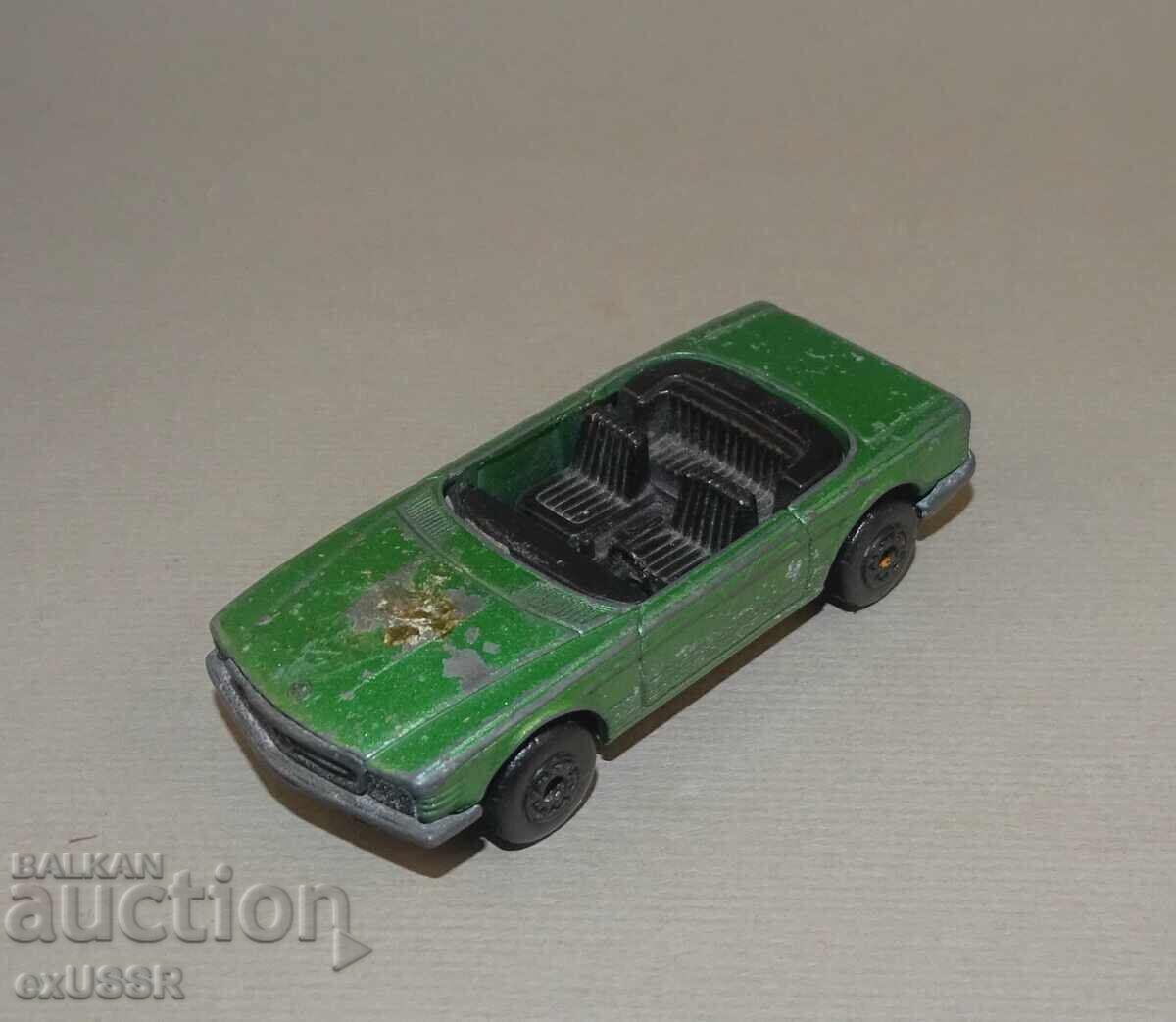 BG Matchbox Bulgaria Mercedes 350 SL Car BG Matchbox Bulgaria Mercedes 350 SL Car