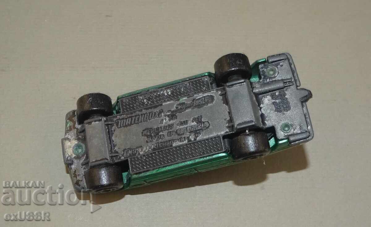 BG Matchbox Bulgaria Mercedes 450 SEL Mașinuță - 5