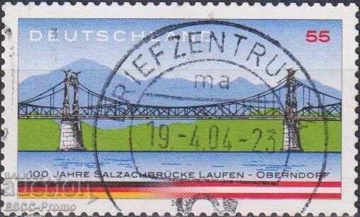Timbrul marcat Most Zalzachbrücke 2003 din Germania