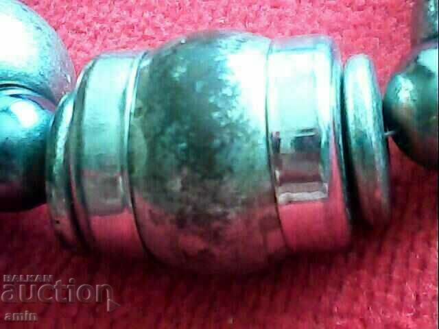 vechi colier frumos cu bile placate cu argint cu preț € 5.00 | 9.78 BGN vechi colier frumos cu bile placate cu argint cu preț € 5.00 | 9.78 BGN