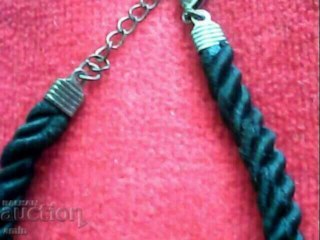 vechi colier frumos cu bile placate cu argint - 5 vechi colier frumos cu bile placate cu argint - 5