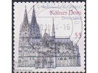 Σφραγισμένη γραμματόσημο Αρχιτεκτονική Καθεδρικού Ναού 2003 από Γερμανία