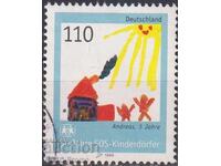 Timbrul filatelic SOS Satele Copiilor 1999 din Germania