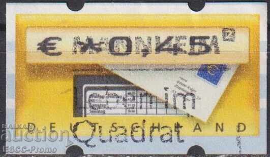 Γερμανική γραμματόσημο με μεταβλητή αξία