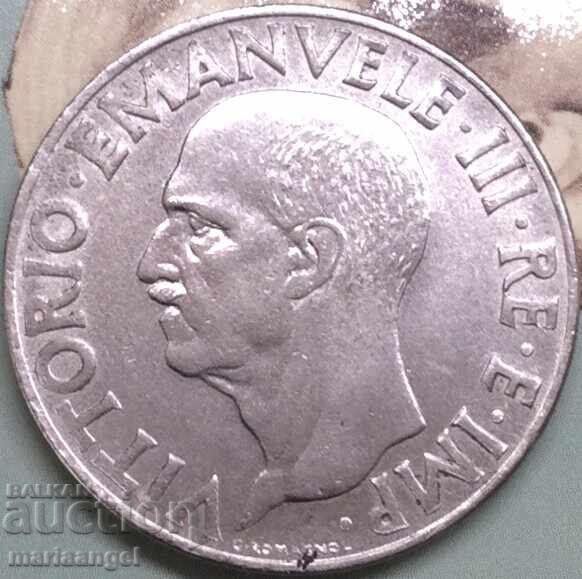 Доставка на 1 лира 1942 Италия Виктор Емануил III  фашистски Орел