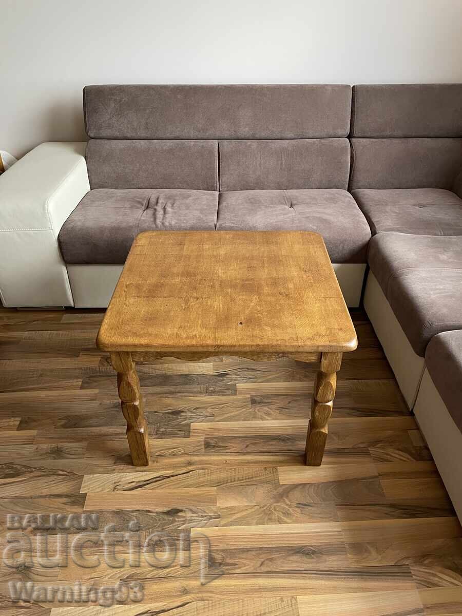 Old wooden table made of solid wood - wood carving with price € 110.00 | 215.14 BGN