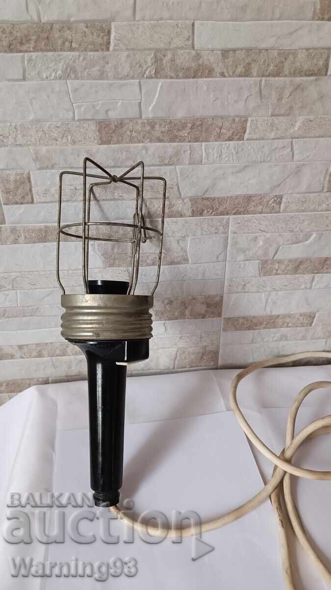 Auction  Movable work lamp with a button - old model