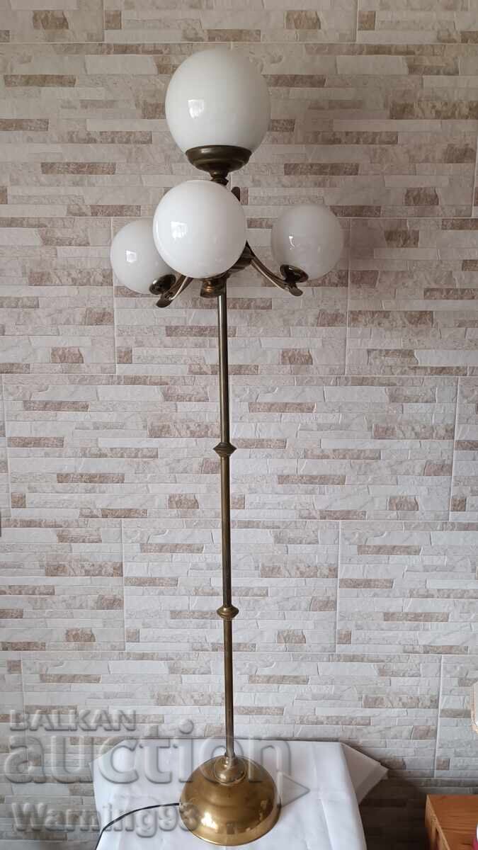 Old brass lamp - floor lamp - German - Antique with price € 130.00 | 254.26 BGN Old brass lamp - floor lamp - German - Antique with price € 130.00 | 254.26 BGN