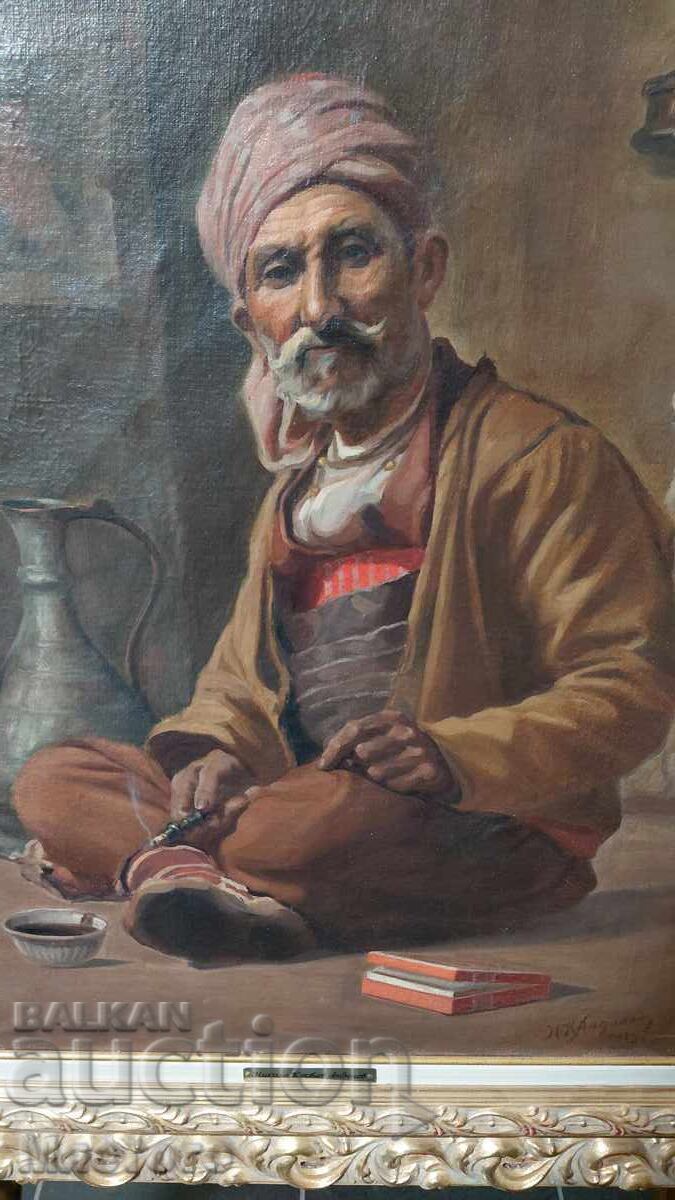 Auction  Nikola Kostov Andonov Oil Painting on Canvas