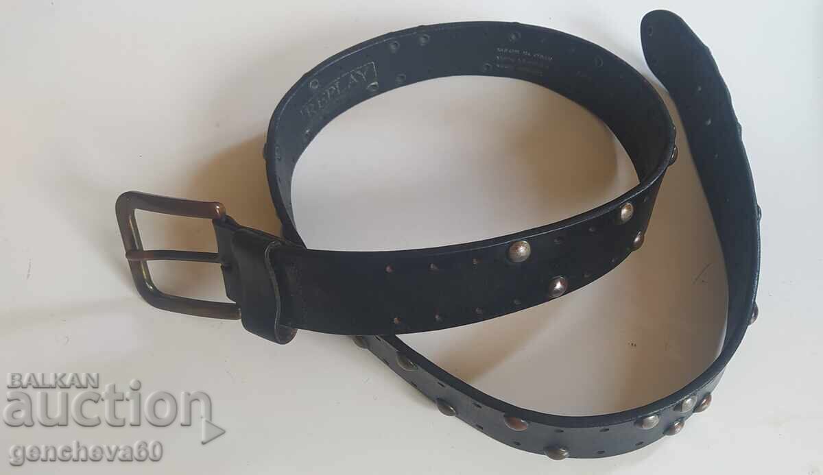 Each REPLY vintage black belt, solid - 7 Each REPLY vintage black belt, solid - 7