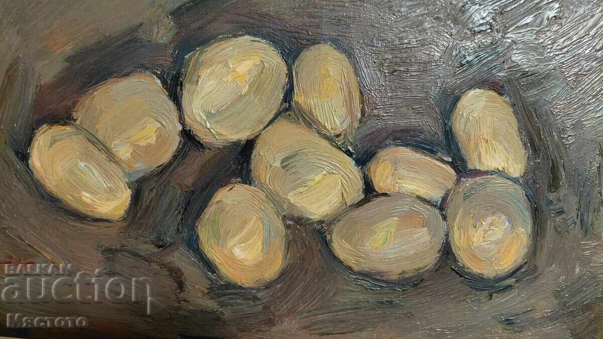 Δημοπρασία Ιβάν Βουκαντίνοφ ελαιογραφία μονογραφημένη