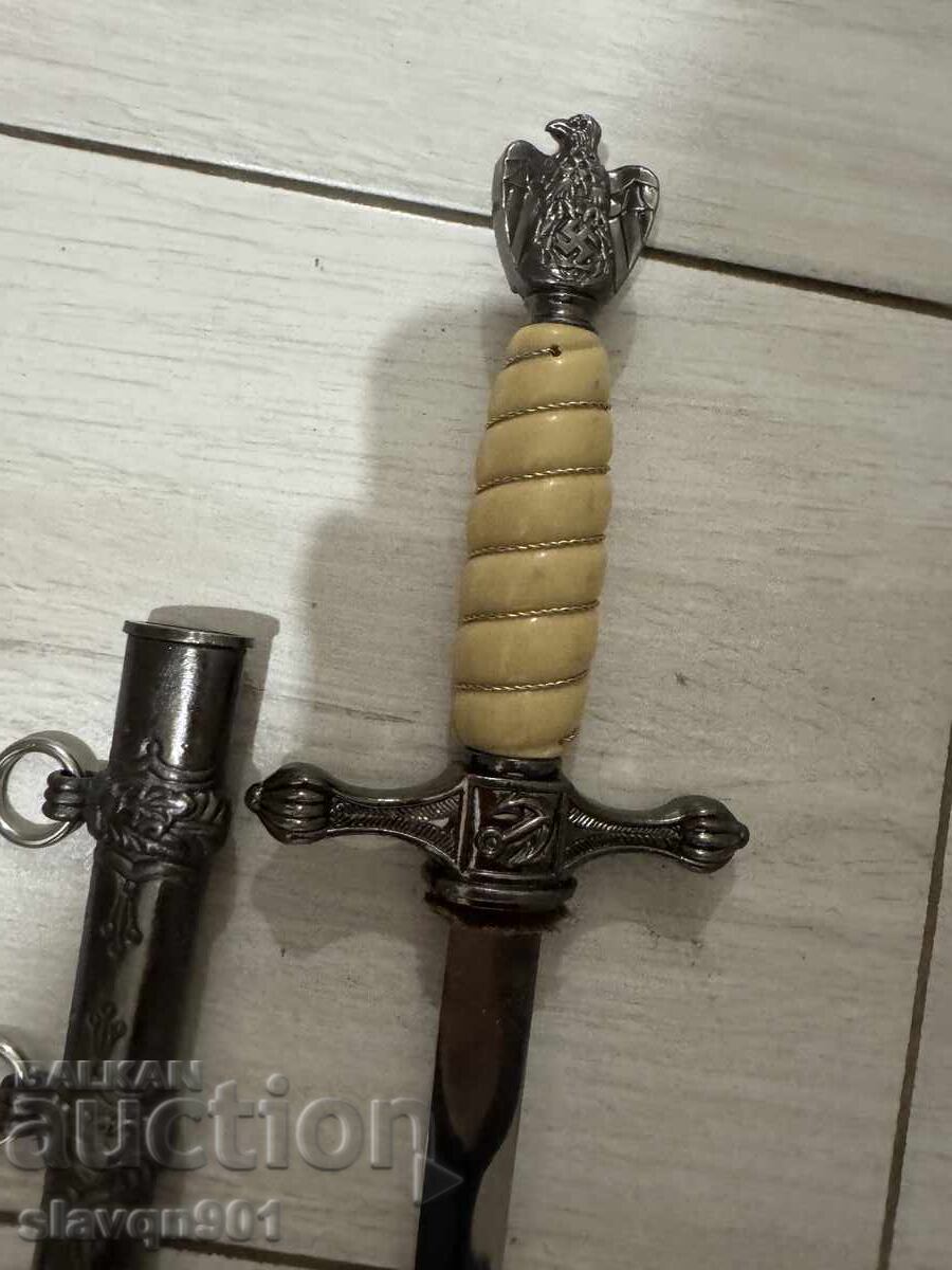 Pumnal de ofițer al celui de-al Treilea Reich, reproducere - 5 Pumnal de ofițer al celui de-al Treilea Reich, reproducere - 5